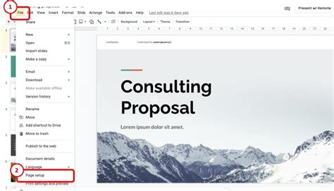 how to print google slides full page and the importance of consistent formatting in academic presentations